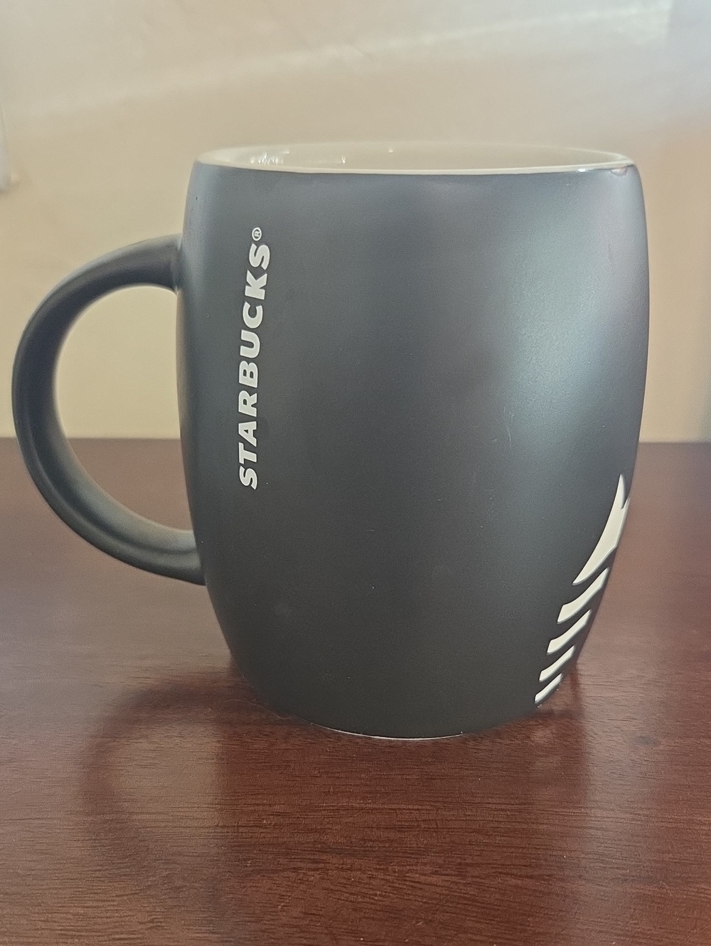 Starbucks Matte Black Cofee Mug